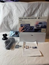 TD Electronics "3rd GEN 1080P Blue Dash Cam" 4" IPS Touch Screen LCD