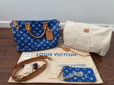 Louis Vuitton Blue Speedy P9 Bandouliere 40 Pharrell Williams