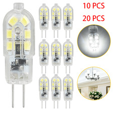 New G4 Led Bulb 12v 1w 12-smd 2835 Dimmable 360 Degree Warm White Cool White 10x New G4 Led Bulb 12v 1w 12-smd 2835 Dimmable 360 Degree Warm White Cool White 10x