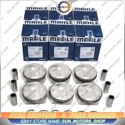 6x Pistons STD/+0.5MM Φ82mm CR 11:1 for BMW E60 E90 E92 323i 525i N52B25 2.5