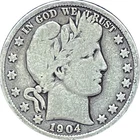 1904-D Barber Half Dollar