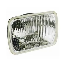Hella 003427861 Vision Plus Headlight - Clear; Chrome Housing; Universal