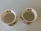 Wren Fine Bone China Made In England Set Of 2 Floral Porcelain Coffee/Tea Cups — photo 5