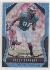 2019 Panini Prizm Blue Wave Prizm 162/199 Derek Barnett #59 05ti