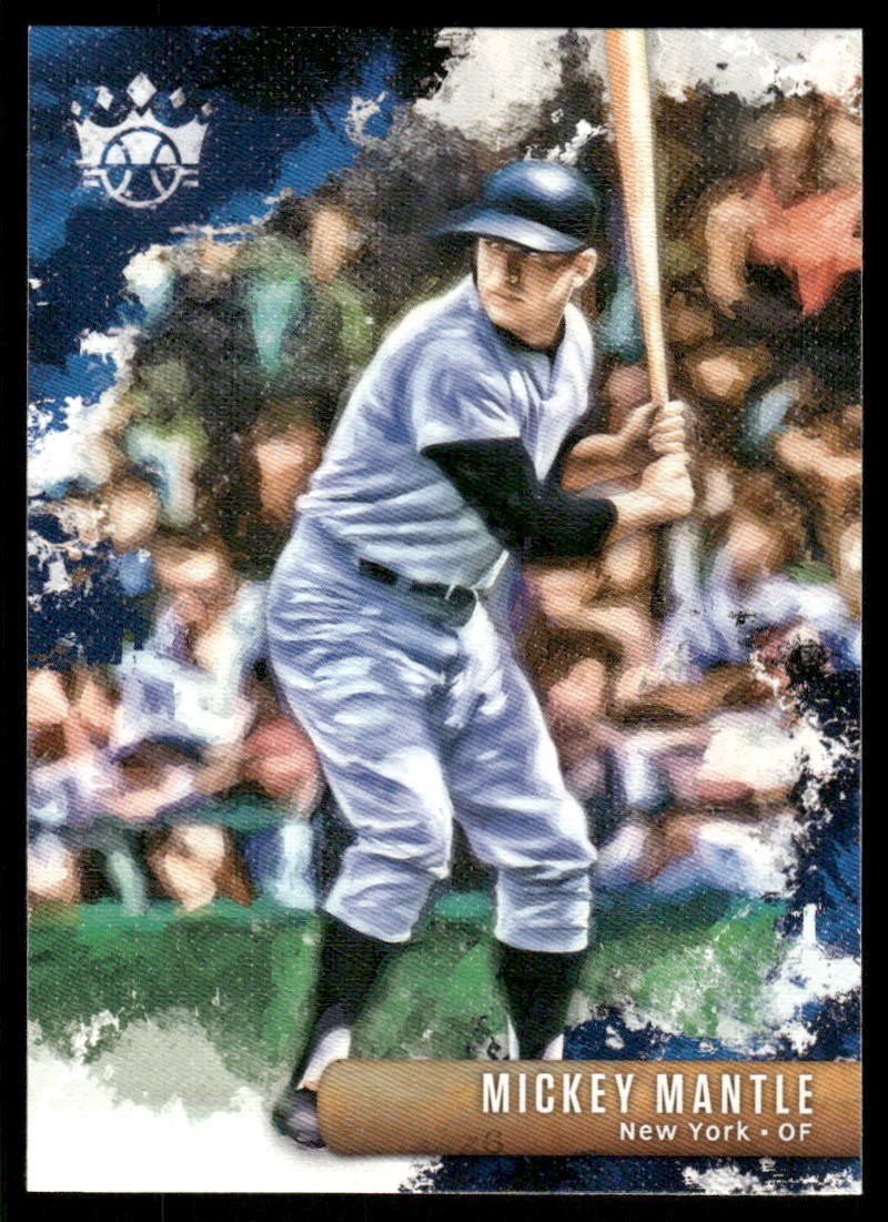 2019 Panini Diamond Kings Mickey Mantle #15 New York Yankees