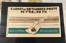 France 1941 Carnet Timbres Publicitaire Pétain Neuf ** n°Yvert 528-C1  Cote 52€