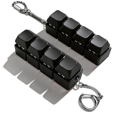 Tastatur Fidget Spielzeug Set Schlüsselanhänger Stressabbau Anti-Stress Toys