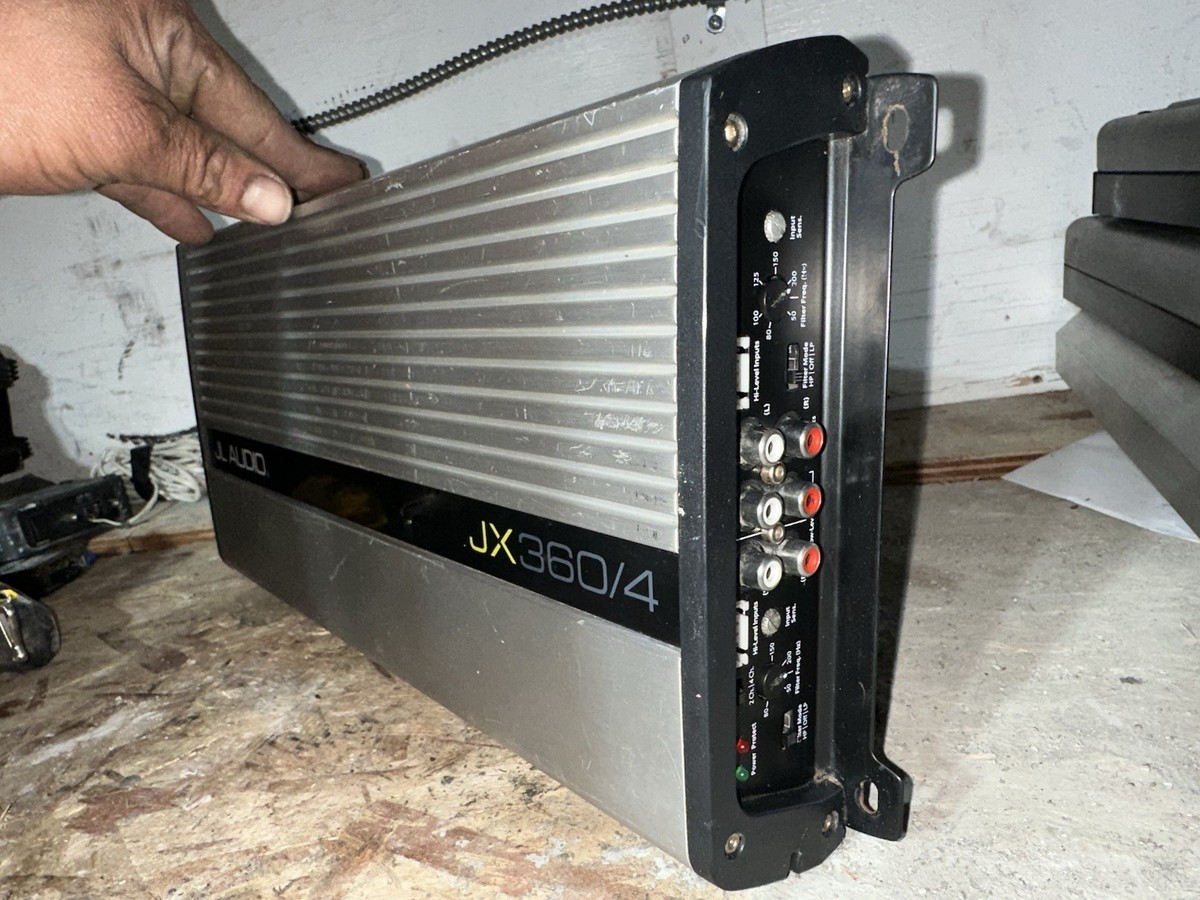 JL AUDIO JX360/4 Auto Power A/B Car Amplifier High Performance AMP