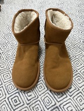 Koolaburra By Ugg Women s W Koola Mini II Size 10 Chestnut Excellent