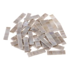 Stained Glass Strip, Agate Gray Mosaic Tiles 200g/7.05 oz