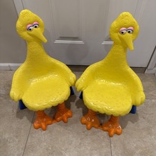 セサミストリート　バードの子供用チェア セサミストリート ビッグバード 椅子 - ヴィンテージ、アンティーク