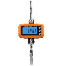 Klau 1000 kg 2000 lb Digital Industrial Heavy Duty Crane Hanging Scale Orange