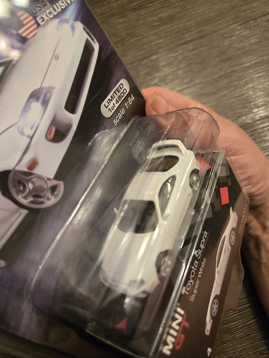 ミニGT トヨタ スープラ USA限定 MIJO TSMミホ限定モデル 新品 TOYOTA SUPRA WHITE USA EXCLUSIVE MIJO TSM MODEL MINI GT DIECAST