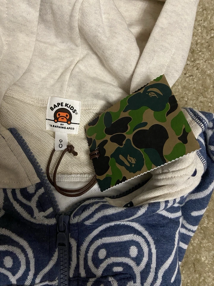 Sudadera con capucha Bape Baby Milo Foto 3 de 4