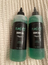 2 PACKS X 9oz 266ml - Tomb 45 Barber Shaving Shave Gel w/ Aloe Vera Vitamin E