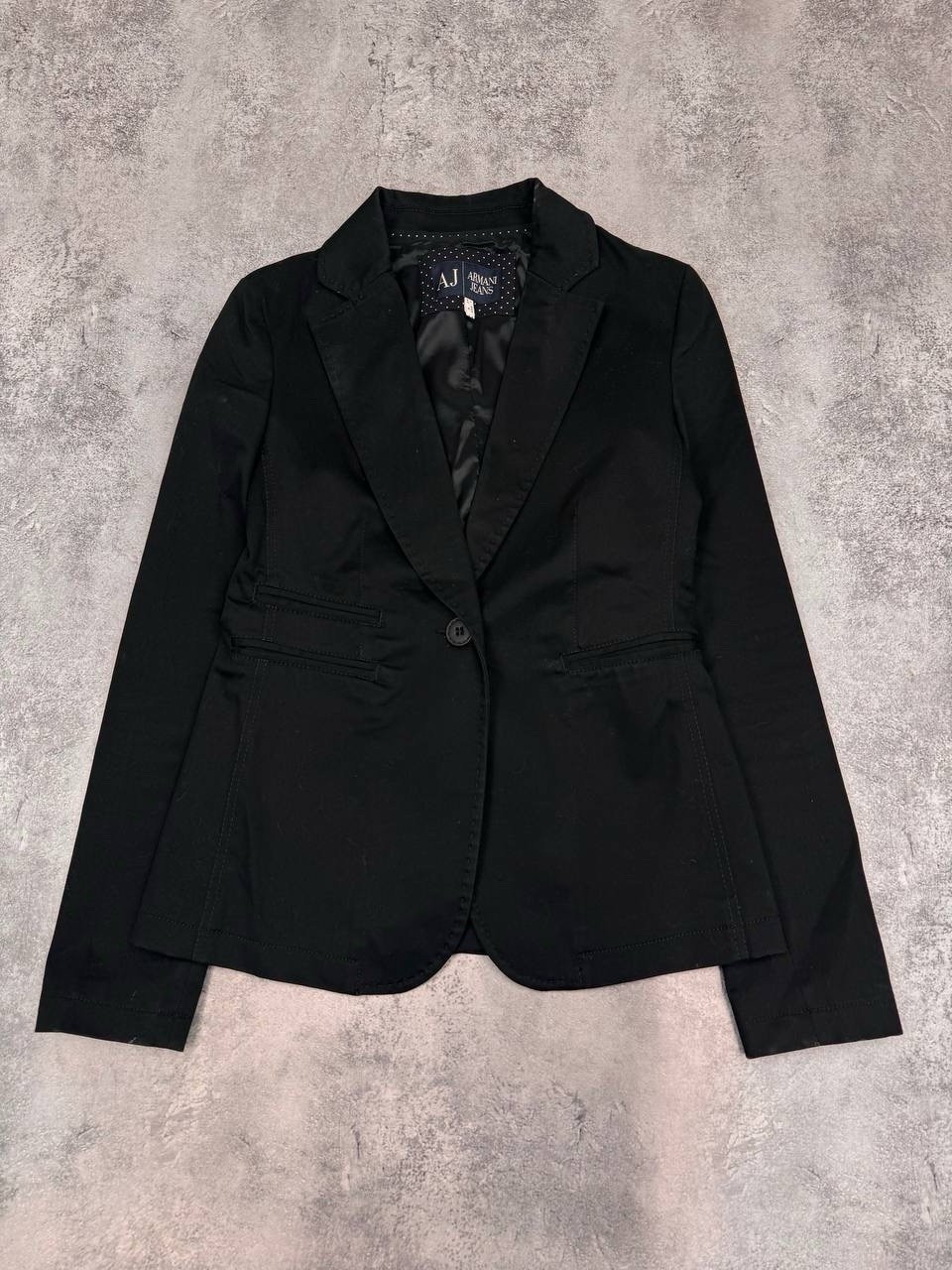 Armani Jeans Women's Blazer Black Size Large
