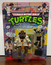Playmates 1990 Vintage Teenage Mutant Ninja Turtles Don Undercover Turtle Sealed