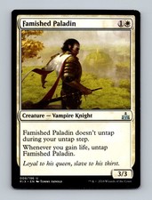 Famished Paladin Rivals of Ixalan Non-Foil MTG MP