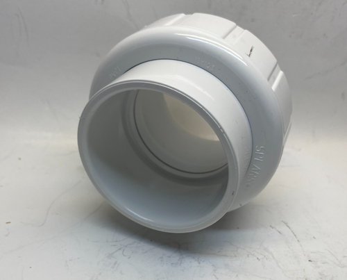 SPEARS 2" PVC SCH 40 Socket Union (Buna) 457-020 - White - Prepaid Shipping - Picture 2 of 5