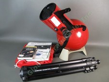 Edmund Scientific 2001 ASTROSCAN Telescope 28mm Ball Cradle Mount Tripod Guides