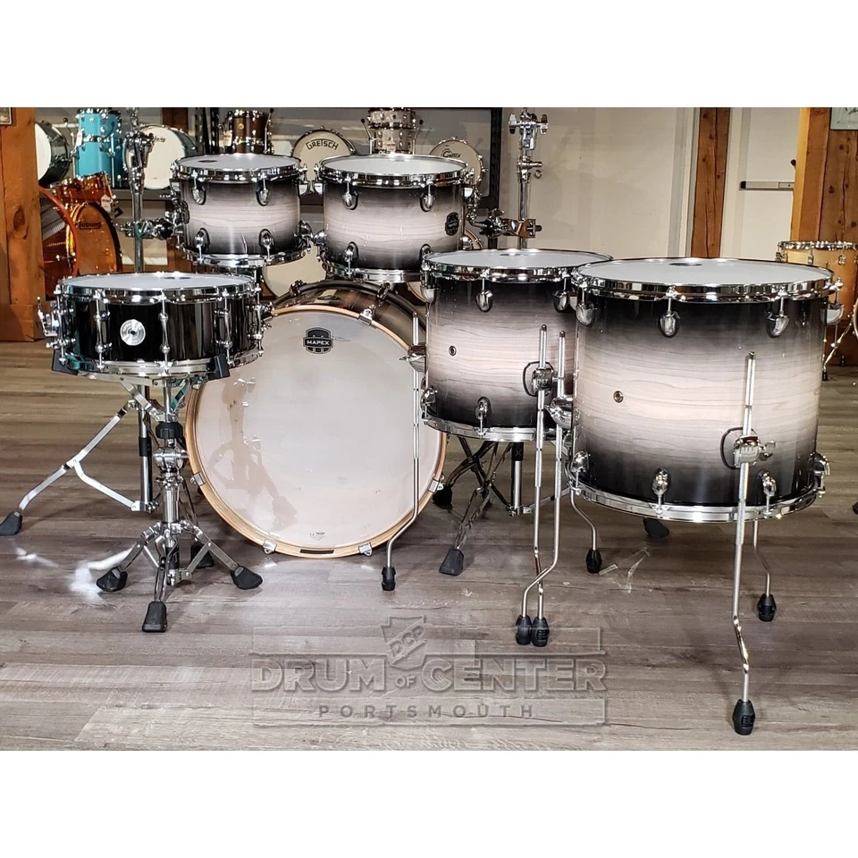 Juego de batería Mapex Armory Series 6 piezas Studioease Black Burst - ¡Exclusivo de DCP! Foto 2 de 3