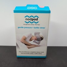 Nodpod Weighted Mask Light Blocking Design for Sleeping Blush Pink