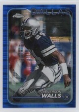 2024 Topps Chrome Blue Sonar Refractor 6/150 Everson Walls #55 1g2u