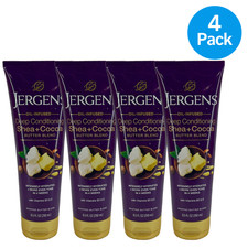 Jergens Deep Conditioning Shea  Cocoa Butter Blend Oil-Infused 8.5 oz 4 Pack Ne