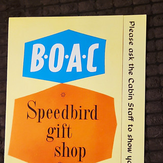 BOAC Concorde Speedbird Gift Shop Inflight Brochure Airlines Theme
