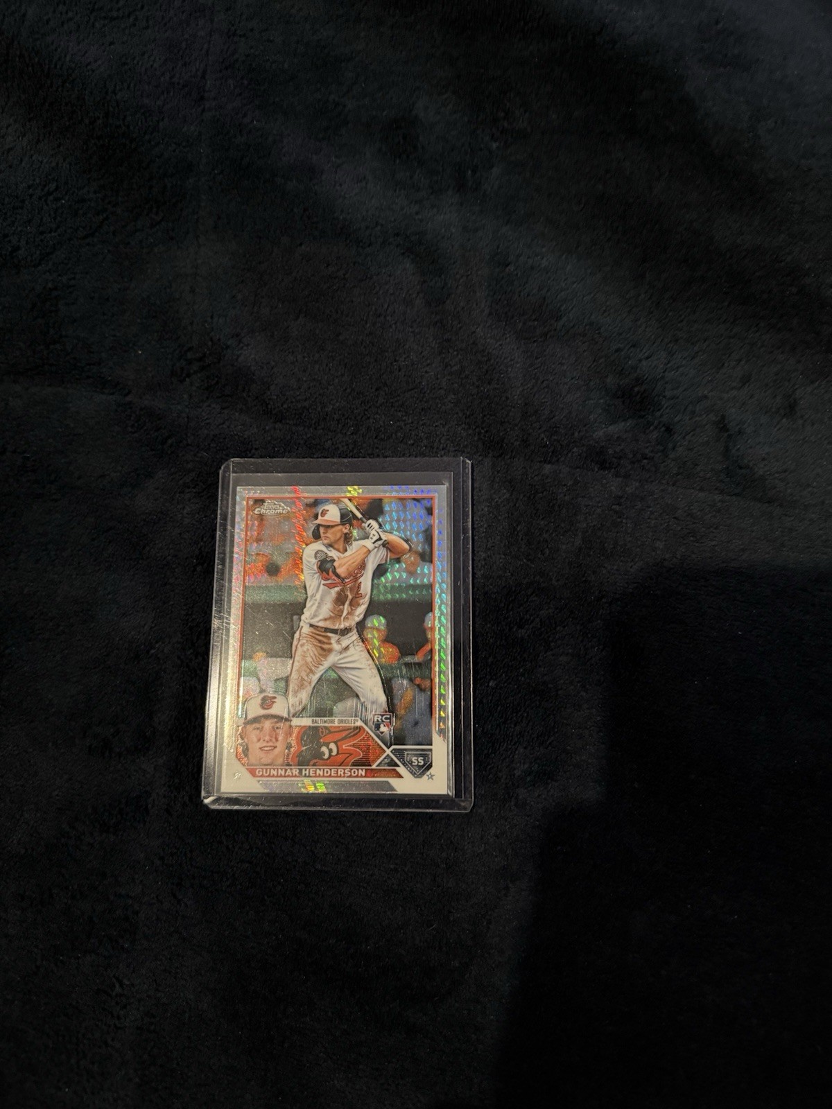 Gunnar Henderson 2023 Topps Chrome Prism Refractor #2 Rookie RC