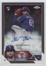 2023 Topps Chrome Update Auto Grant Anderson #AC-GAN Auto 11ur