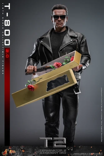 Hot Toys MMS795 Terminator 2 Judgment Day T800 2.0 Arnold Schwarzenegger Figure - Picture 4 of 8