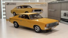 1:18 1973 Chrysler Valiant VJ SERIES Charger XL Sunfire Yellow Diecast Model Car