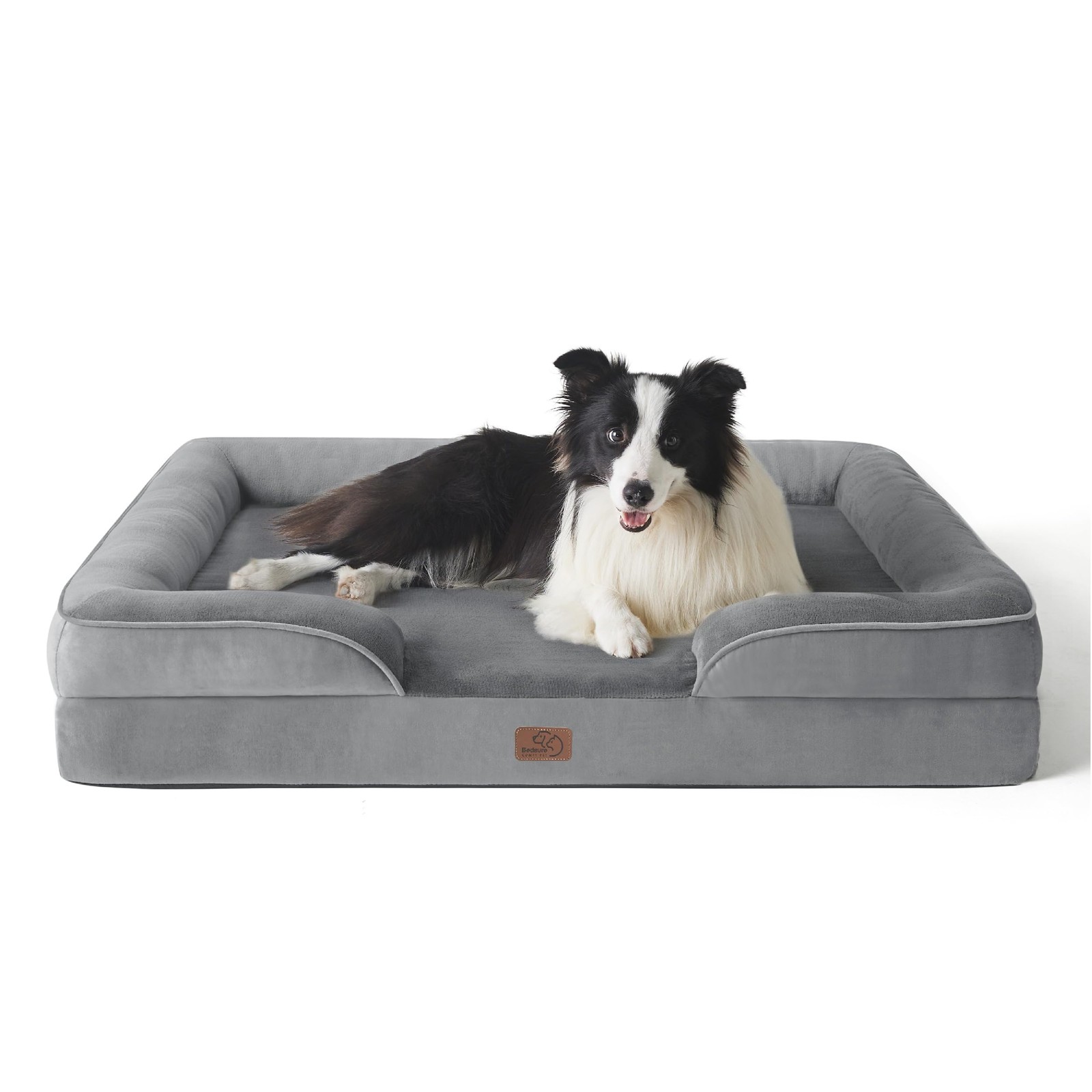 Bedsure Divano Cane Grande Grigio 89x63x18cm | Design e Comfort