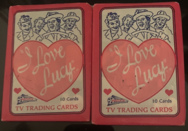I LOVE LUCY Trading Cards: 2 Packs Of 10 Cards