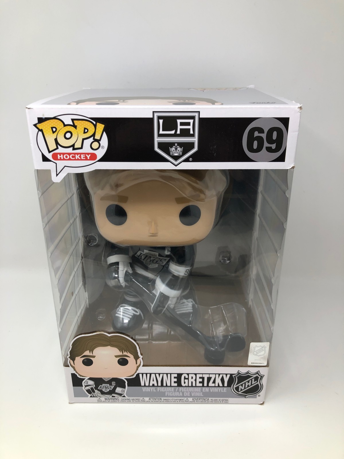 Funko Pop! Sports Nhl Wayne Gretzky Supersized #69 Vinyl Figure Damaged Box