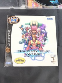 Phantasy Star Online - Dreamcast (Tested And Working) Includes Demo Disc