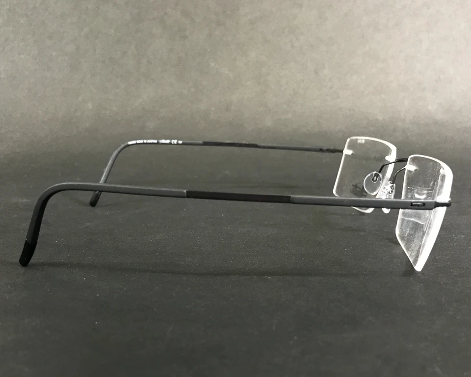 Monturas de gafas Silhouette 5540 DR 9040 Dynamics Contour negro puro 54-19-140 Foto 3 de 4