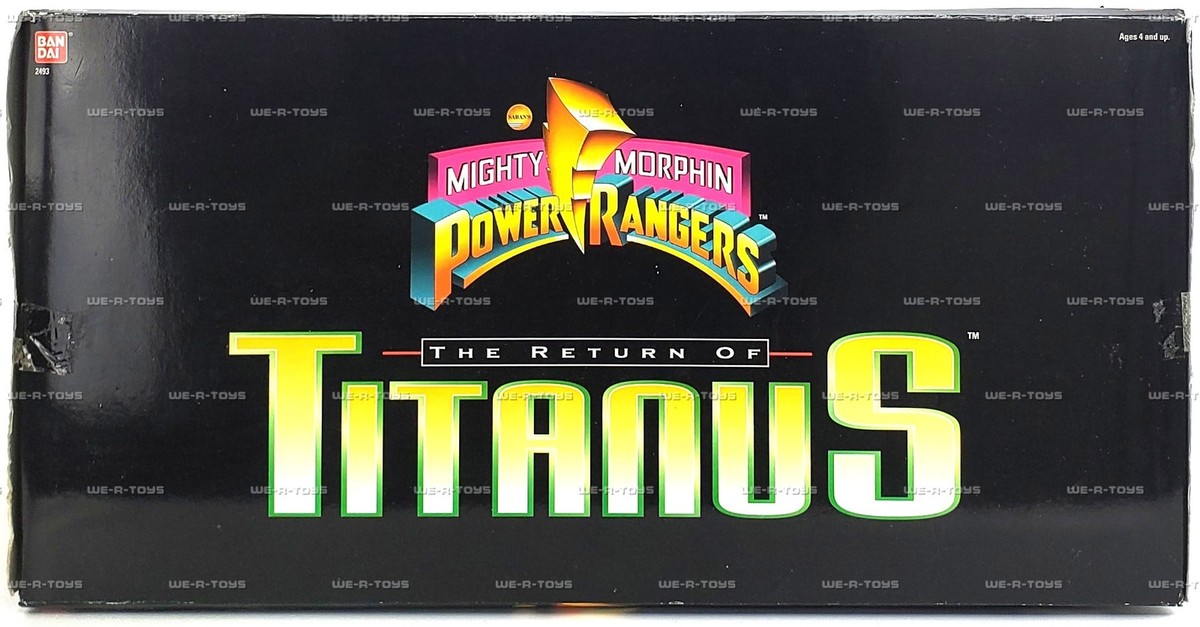 Mighty Morphin Power Rangers The Return of Titanus Figure 1995
