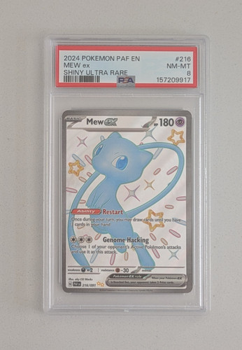 Mew ex graded PSA 8 for sale on eBay