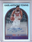 KARL-ANTHONY TOWNS 2025-26 NBA HOOPS 1989 AUTO AUTOGRAPH NEW YORK KNICKS