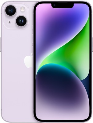 Apple iPhone 14 512GB iOS Smartphone Handy Violett Purple - Gut
