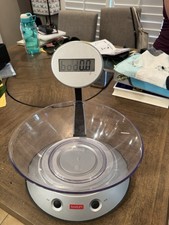RARE BODUM CHAMBORD Kitchen Scale w/Bowl Tele...