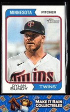 Dylan Bundy 2023 Topps Heritage #74 Minnesota Twins Baseball