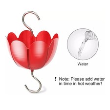 Elegantes Design Kolibri Futterhaus Metall Ameisenschutz Kolibri Futterhaus