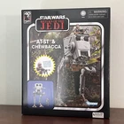 Hasbro Kenner Star Wars TVC AT-ST and Chewbacca 12 Inch Set - F8056