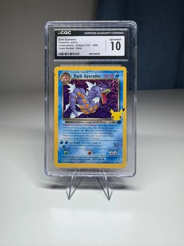 Dark Gyarados 8/82 Celebrations: Classic Collection Holo CGC 10 - Not PSA