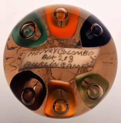 Old Two-layer American Mid-West (Attributed) Personalized Plaque Weight