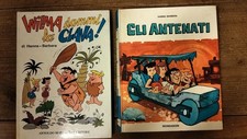 2 libri Gli Antenati Hanna e Barbera anni 70  WILMA dammi la clava