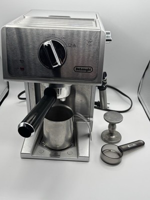 DeLonghi ECP Series Espresso/Cappuccino Maker Stainless Steel Tamper Breville